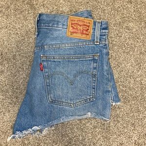 Levi’s 501 High Waisted Shorts